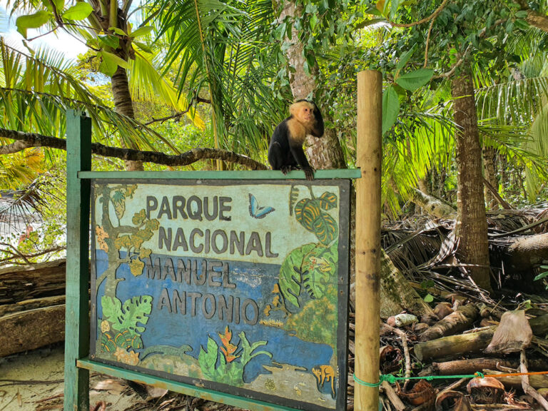 Bezoek aan het Manuel Antonio Nationaal Park in Costa Rica