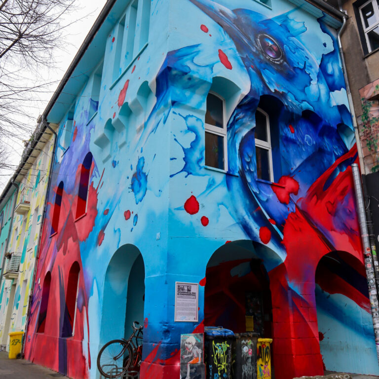 Düsseldorf Street Art – al wandelend ontdekt