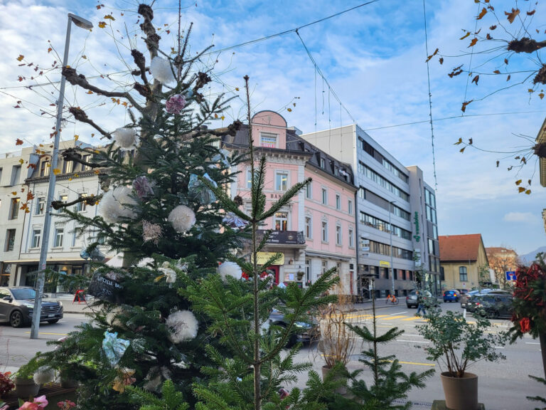 Winter, kerst en glühwein in Aarau